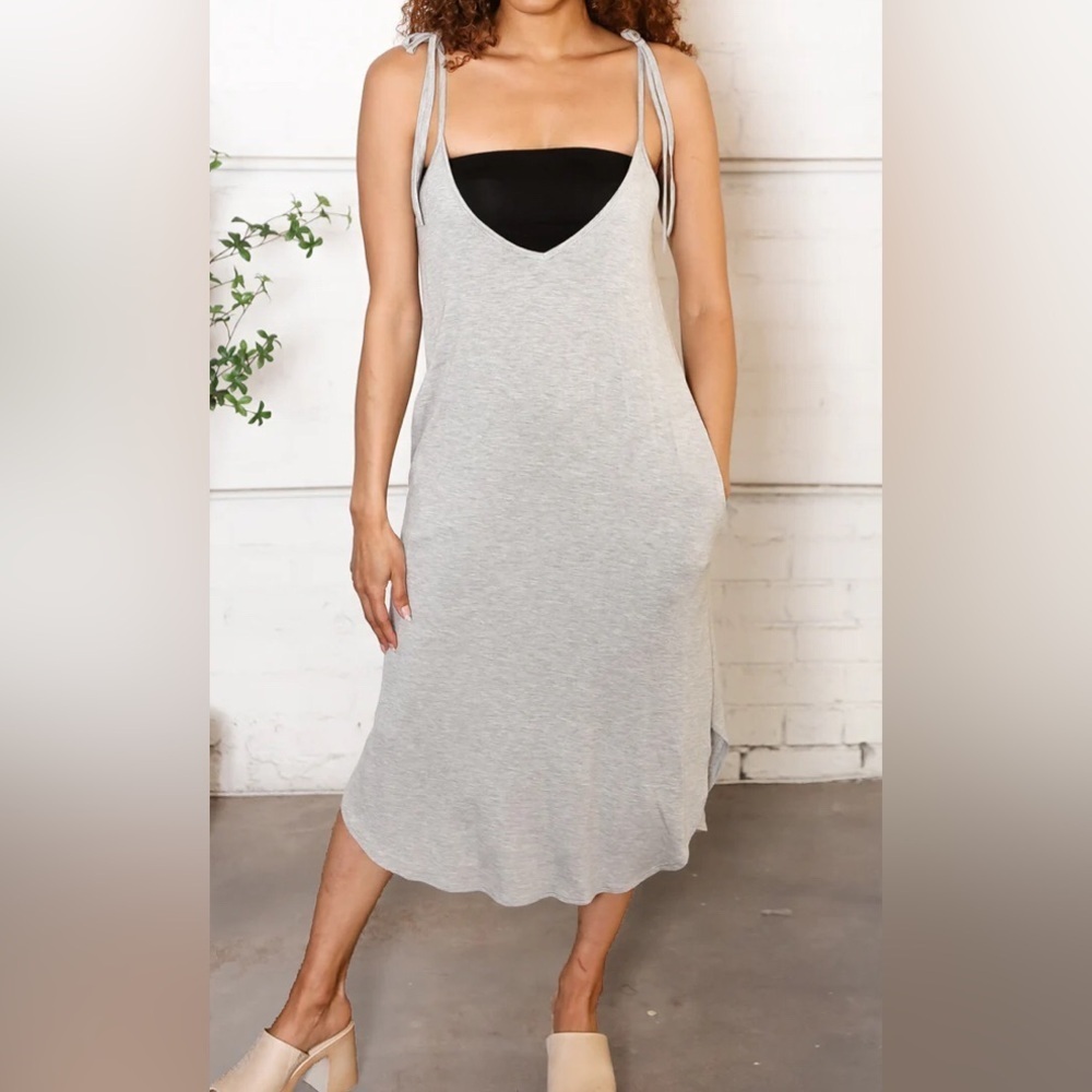 🆕Red Lolly Spaghetti Strap Dress